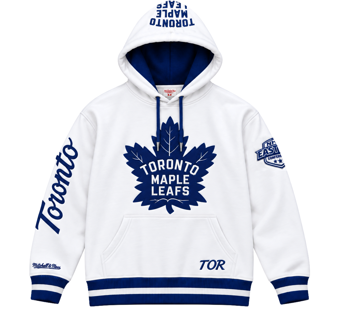 Arctic White Fleece Hoody