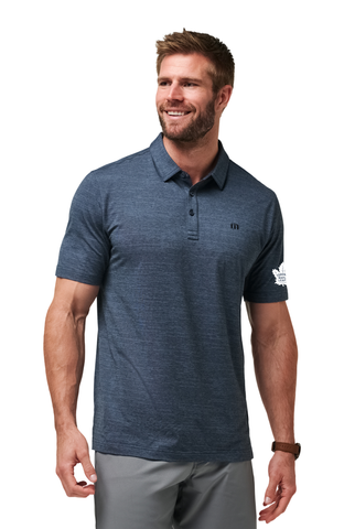 TravisMathew The Heather Polo - INDIGO