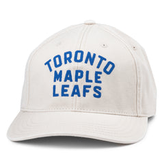Maple Leafs American Needle Men's Hepcat Wordmark Adjustable Hat - CREAM