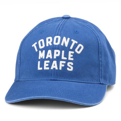 Maple Leafs American Needle Men's Hepcat Wordmark Adjustable Hat - BLUE