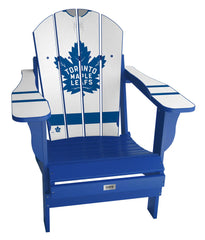 Maple Leafs Mini Folding Adirondack Sports Chair - WHITE