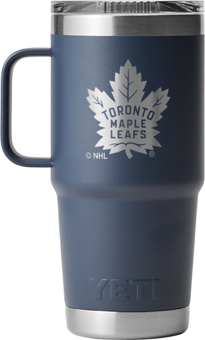 Maple Leafs Yeti Rambler 20oz Travel Mug - Navy