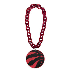 Raptors Logo Fan Chain - RED