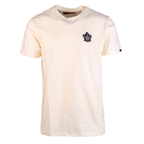 Maple Leafs CCM Men's Patch Logo Tee - WHITE