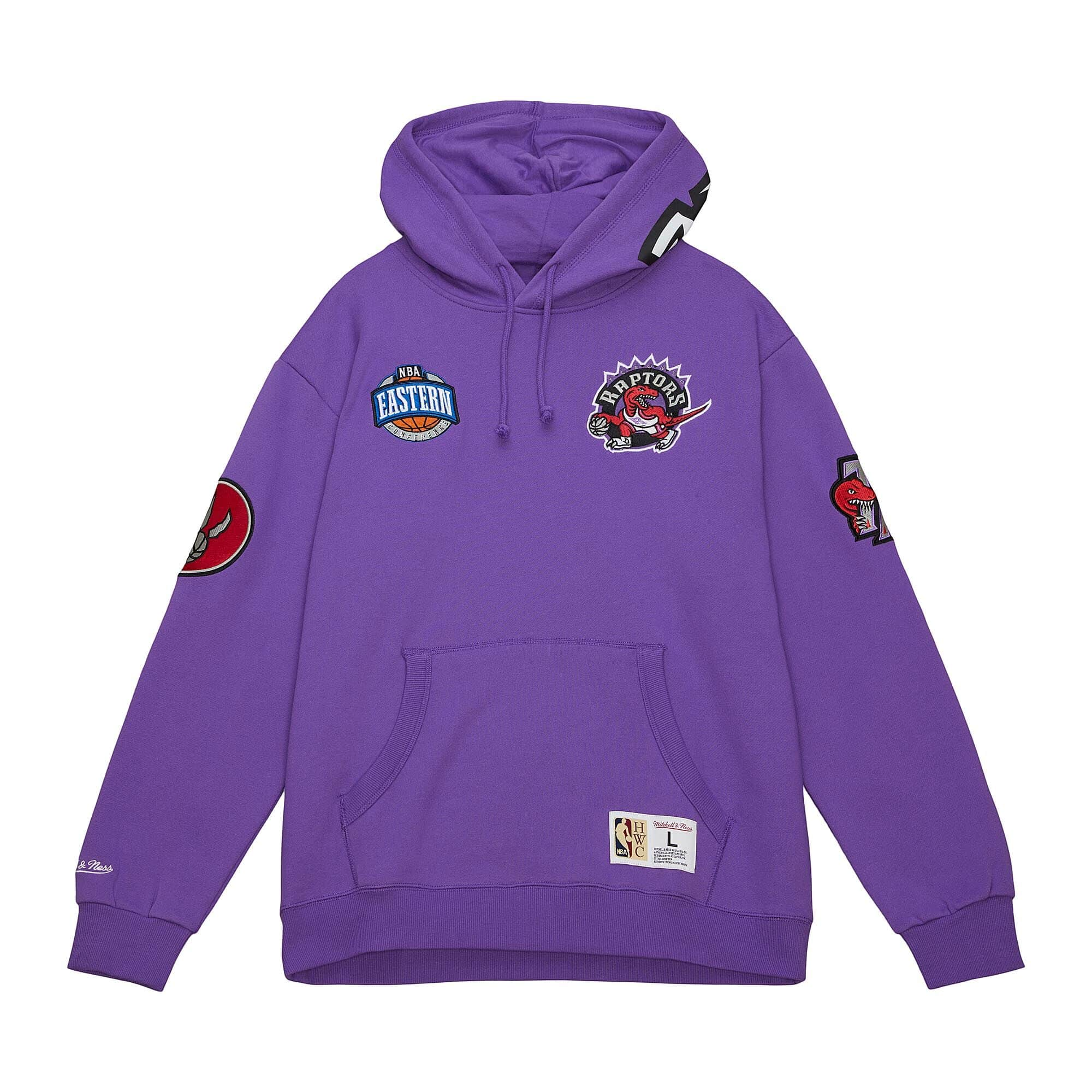 Mitchell and ness hot sale toronto raptors hoodie