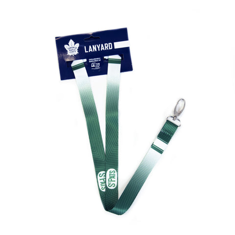Maple Leafs St Pats Sublimated Lanyard
