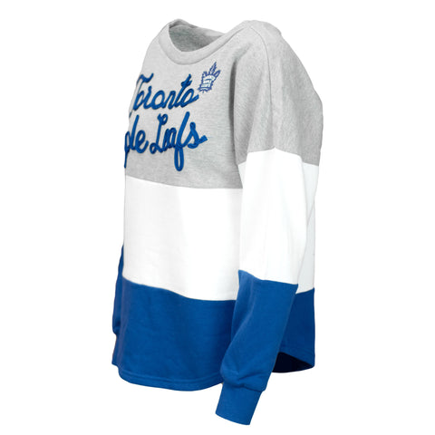 Maple Leafs Starter Ladies Active Interception Crew Sweater –  shop.realsports