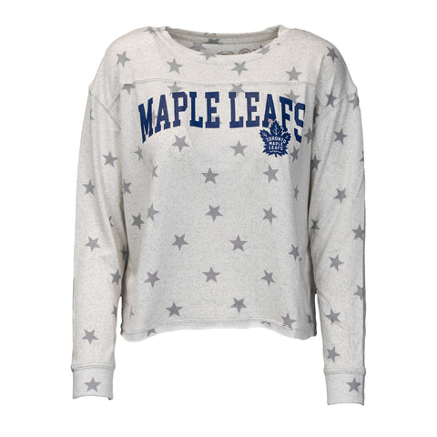 Maple Leafs Ladies Agenda Knit Long Sleeve