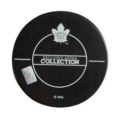 Maple Leafs History of Logos Souvenir Puck