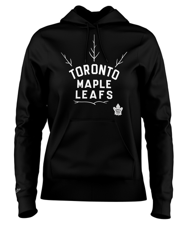 Maple Leafs Mitchell & Ness Ladies Negative Space Hoody