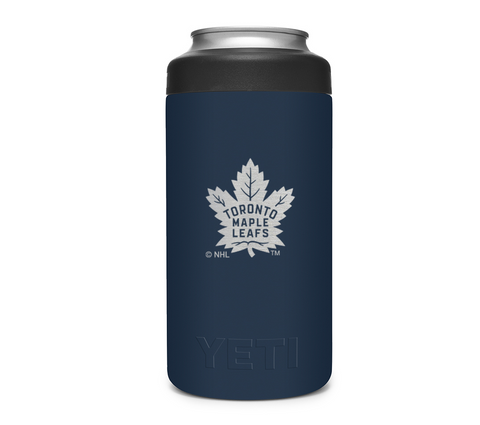 Maple Leafs Yeti Rambler Tall Can Colster - Navy