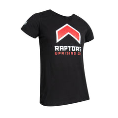 Raptors Uprising Champion Ladies Logo Tee