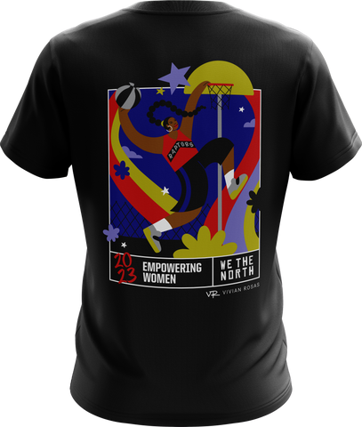 Raptors Men's Mitchell & Ness We The North Empowering Women Tee