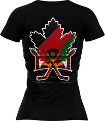 Maple Leafs Mitchell & Ness Ladies Black Excellence Tee