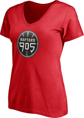 Raptors 905 Fanatics Ladies Logo Tee