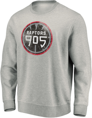 Raptors 905 Fanatics Men's Stressed Logo Crew
