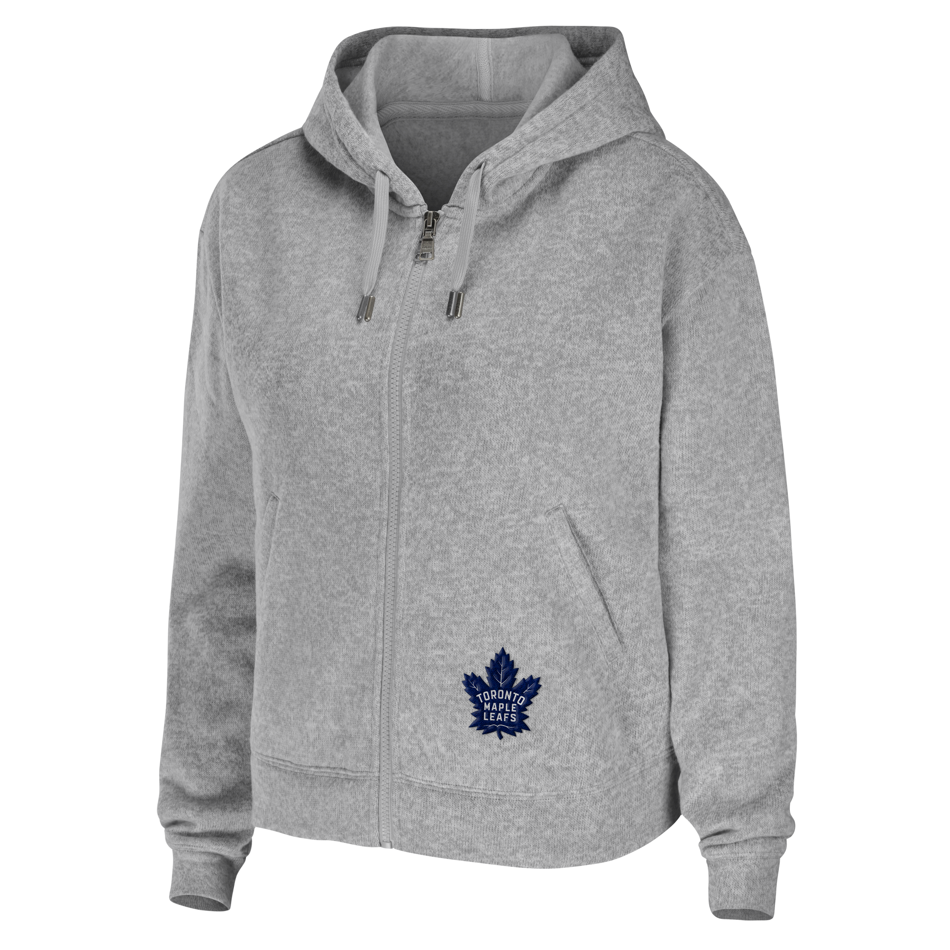 Adidas Toronto Maple Leafs Womens Medium Pullover Hoodie Blue New
