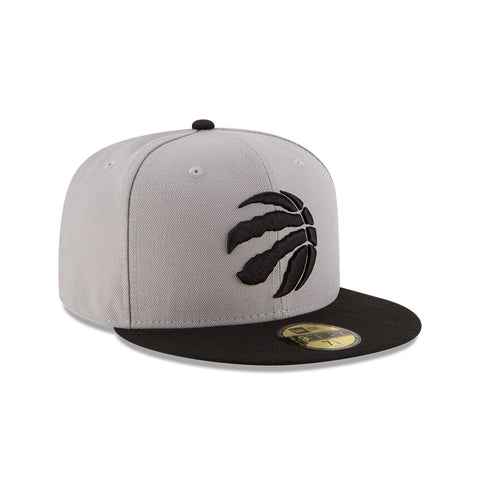 Raptors Men's 59FIFTY Two Tone Part Logo Fitted Hat