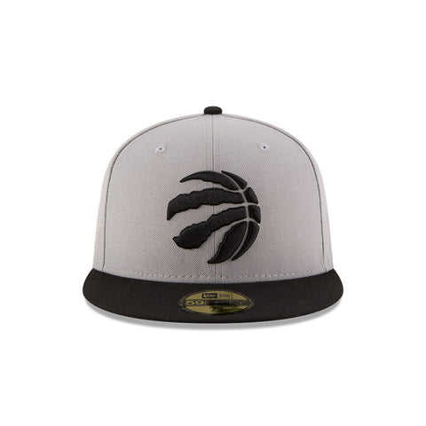 Raptors Men's 59FIFTY Two Tone Part Logo Fitted Hat