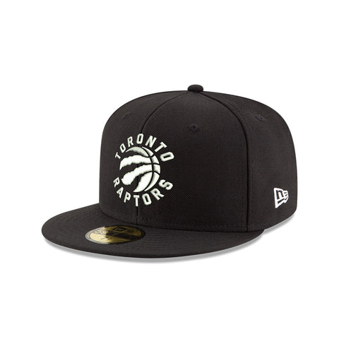 Raptors Men's 59FIFTY Prim Logo Fitted Hat