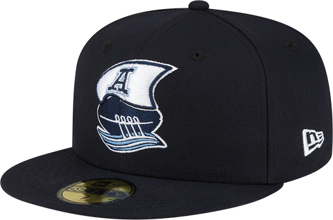 Argos New Era Men's 59FIFTY Double Blue Boat Logo Fitted Hat