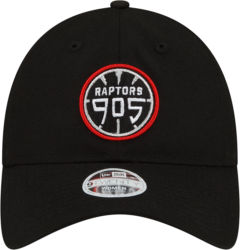 Raptors 905 Ladies 920 Prim Logo Adjustable Hat - BLACK