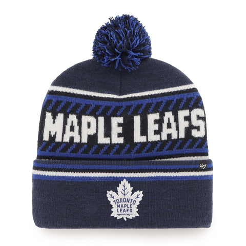 Maple Leafs Men's Ice Cap Cuffed Pom Toque