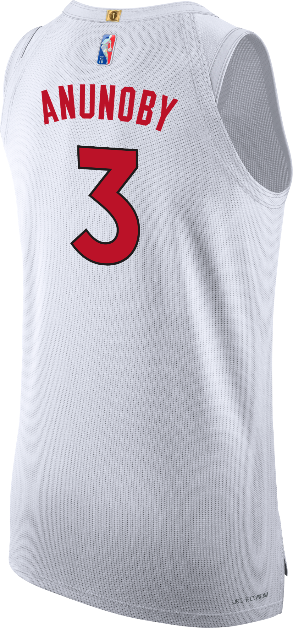 Toronto Raptors Nike Earned Edition Swingman Jersey - OG Anunoby - Mens