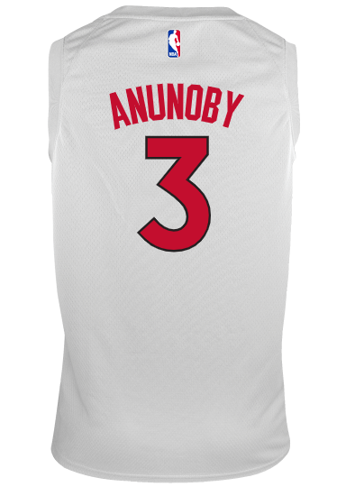 Toronto Raptors Nike Earned Edition Swingman Jersey - OG Anunoby