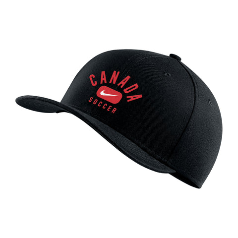 Canada Soccer Mens Heritage Adjustable Hat - BLACK – shop.realsports