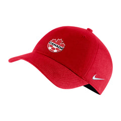 Canada Soccer Mens Campus Adjustable Hat - RED