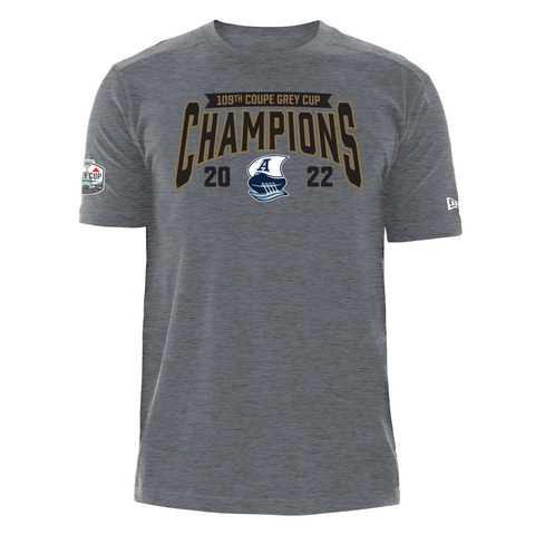Argos New Era Men's 2022 Grey Cup Champs Tee