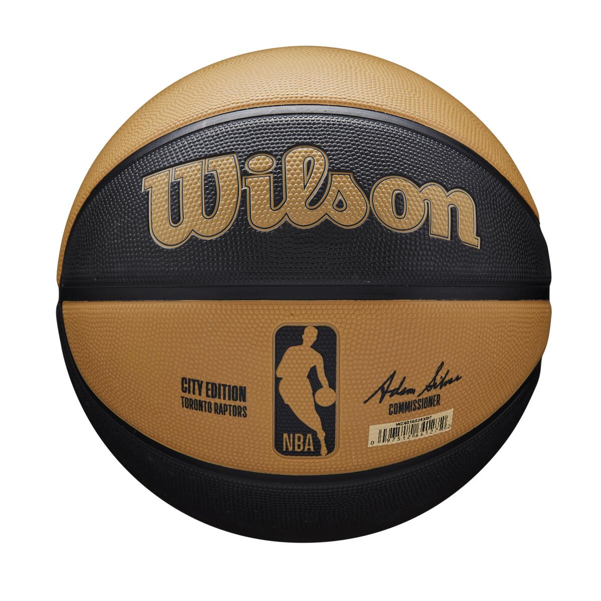 Raptors Wilson Size 7 Team City Edition Ball