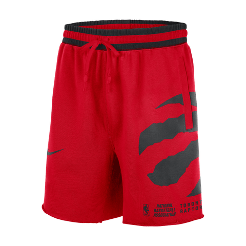 Raptors Nike Men's Courtside Fleece Shorts