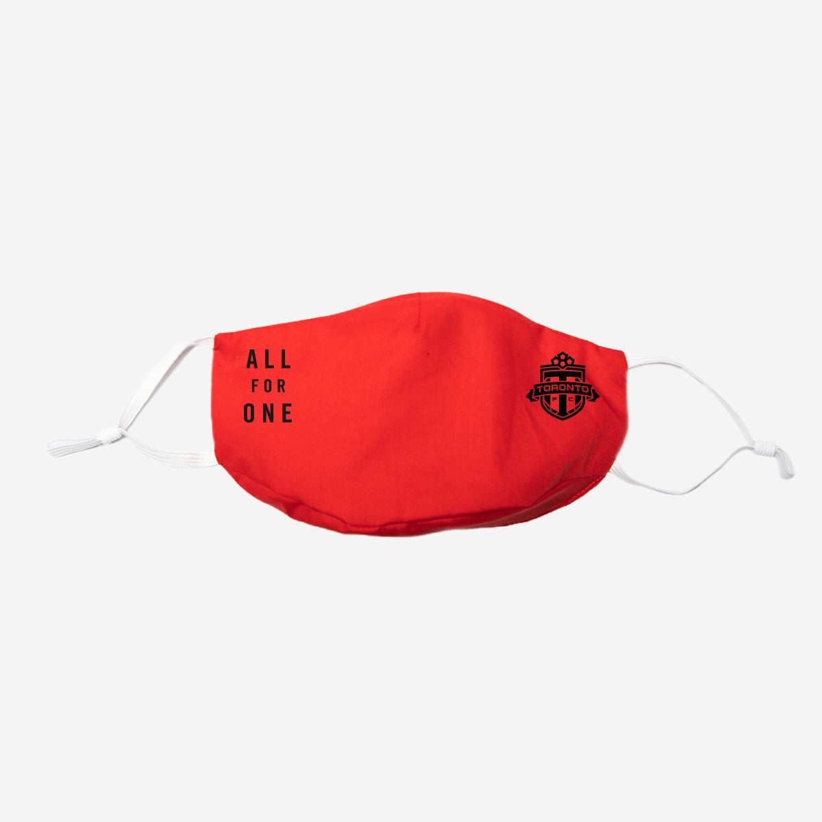 Toronto FC Peace Collective Adult All For One Cloth Face Covering - Red