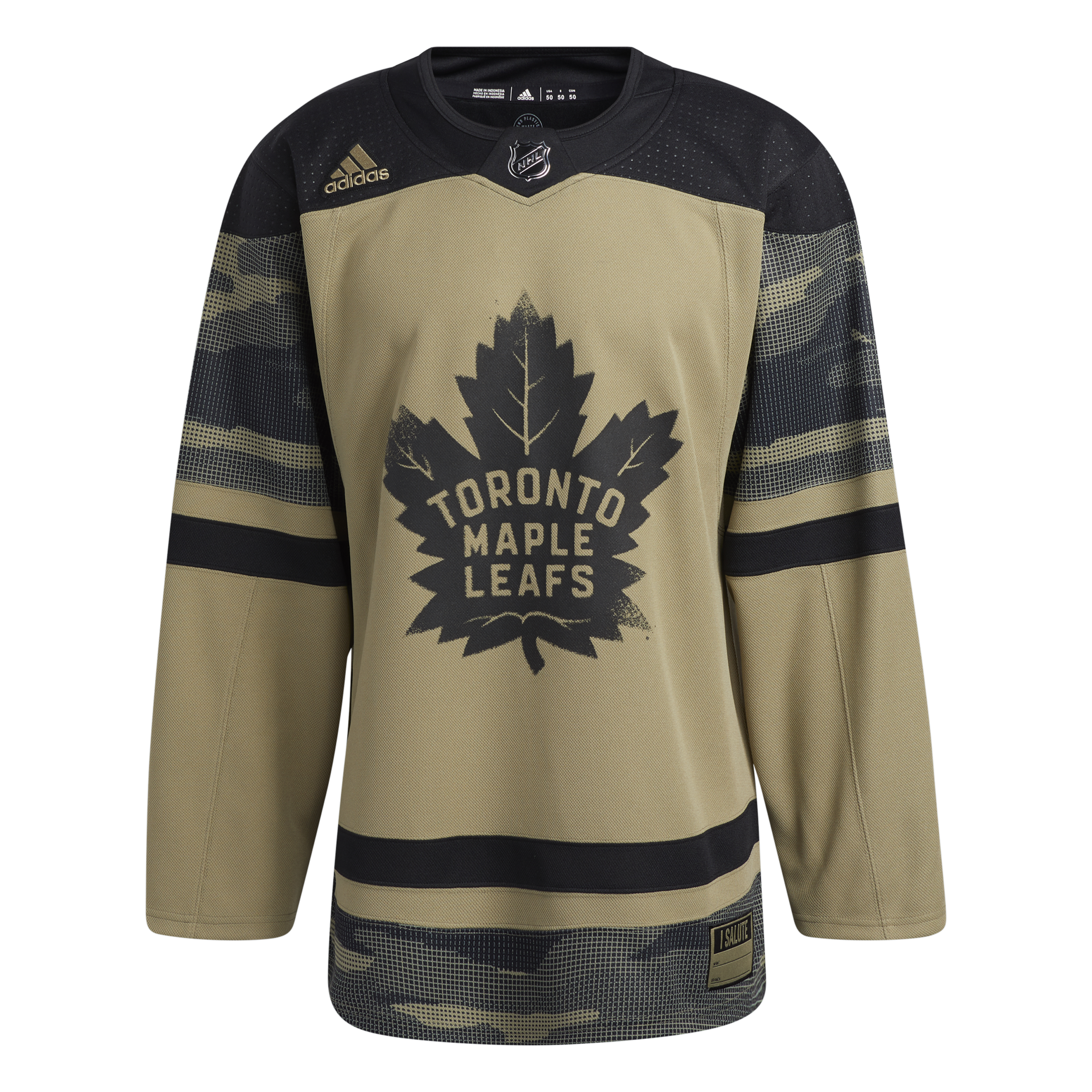 Toronto Maple Leafs NHL Custom Name And Number Camouflage Vintage