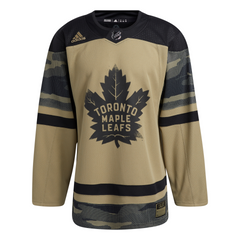 Maple Leafs Adidas Men's 2021 Authentic Practice Camo Jersey