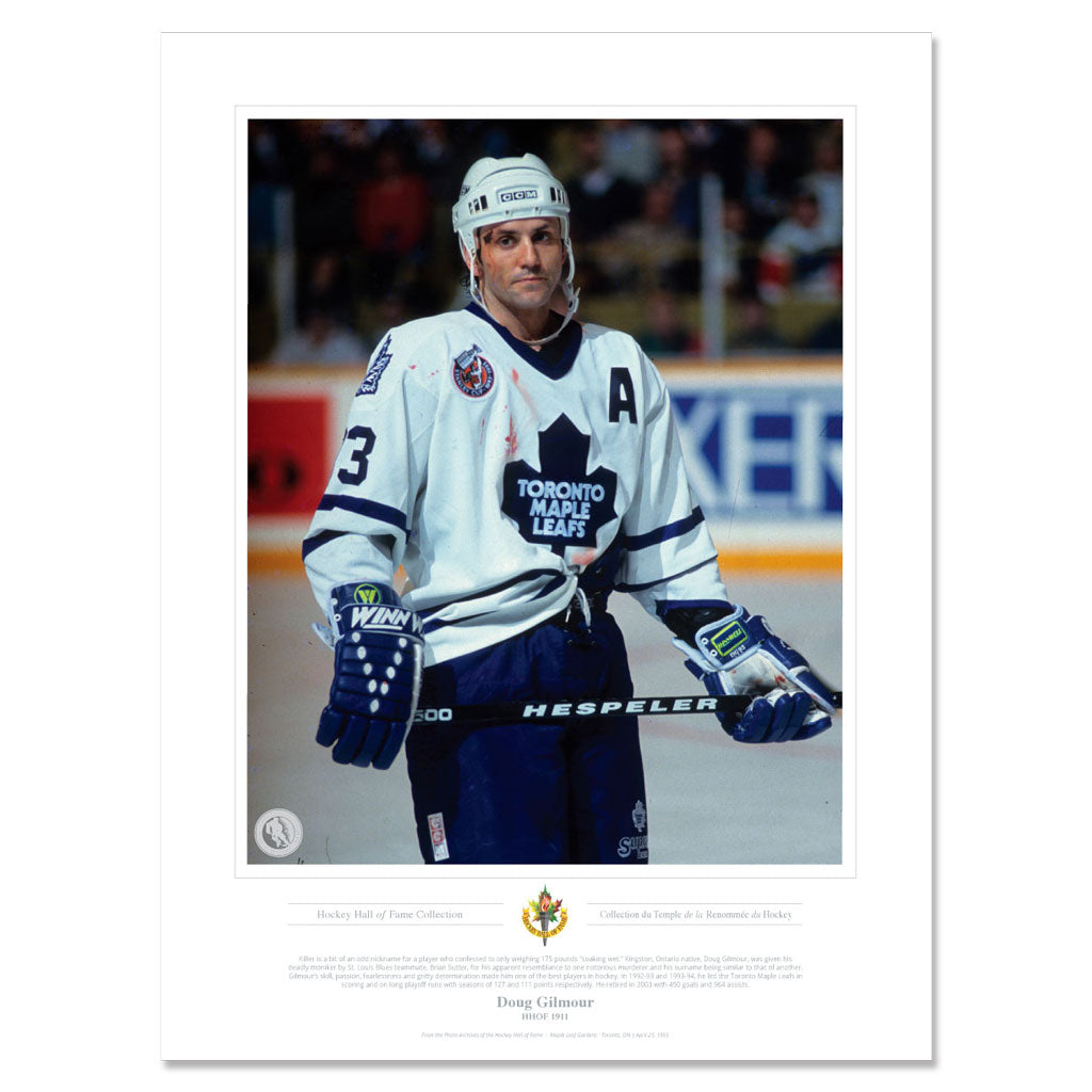 Toronto Maple Leafs Memorabilia - 2011 Doug Gilmour Classic - 12" x 16" Print