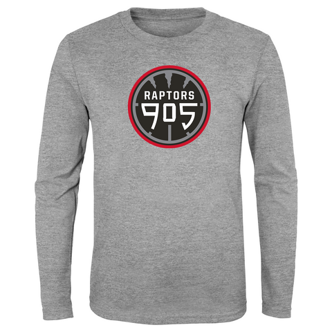Raptors 905 Youth Prim Logo Long Sleeve