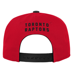 Raptors NBA Youth Part Logo Precurved Adjustable Hat - RED