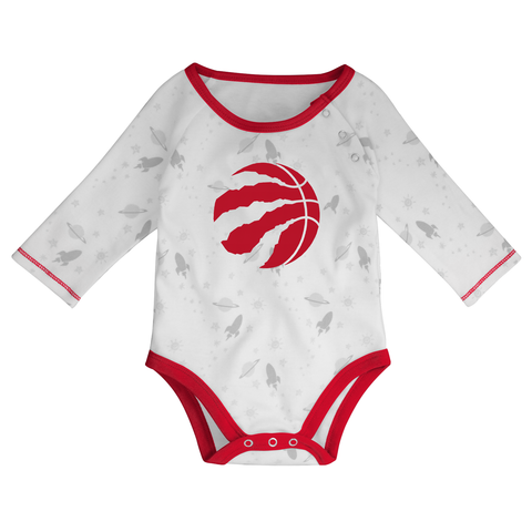 Raptors NBA Infant Dream Team 3 Piece Creeper Set