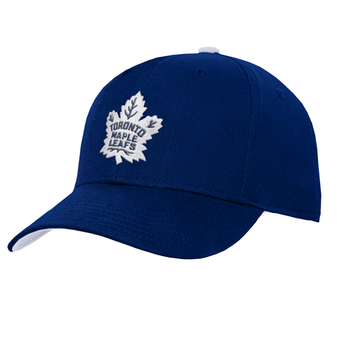 Maple Leafs Youth Primary Precurved Snapback - BLUE
