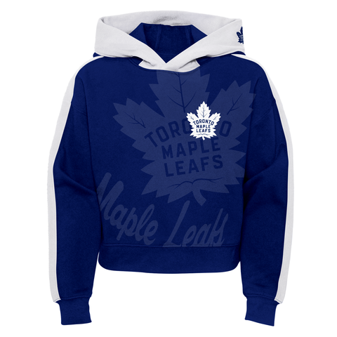 Maple Leafs Youth Record Setter Cropped Hoody