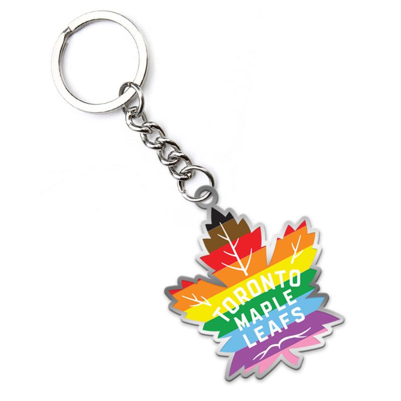 Maple Leafs 2022 Pride Keychain