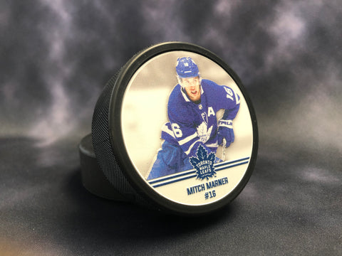Maple Leafs Marner Puck
