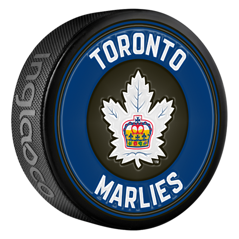 Toronto Marlies Chrome Design Puck