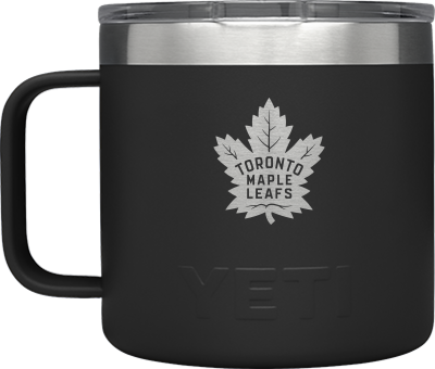 Maple Leafs Yeti Rambler 14oz Mug - Black