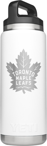 Maple Leafs Yeti Rambler 26oz Bottle - White