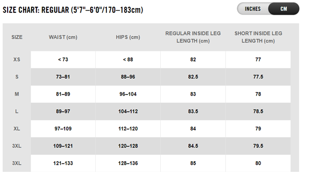 Nike fleece shorts size chart sales