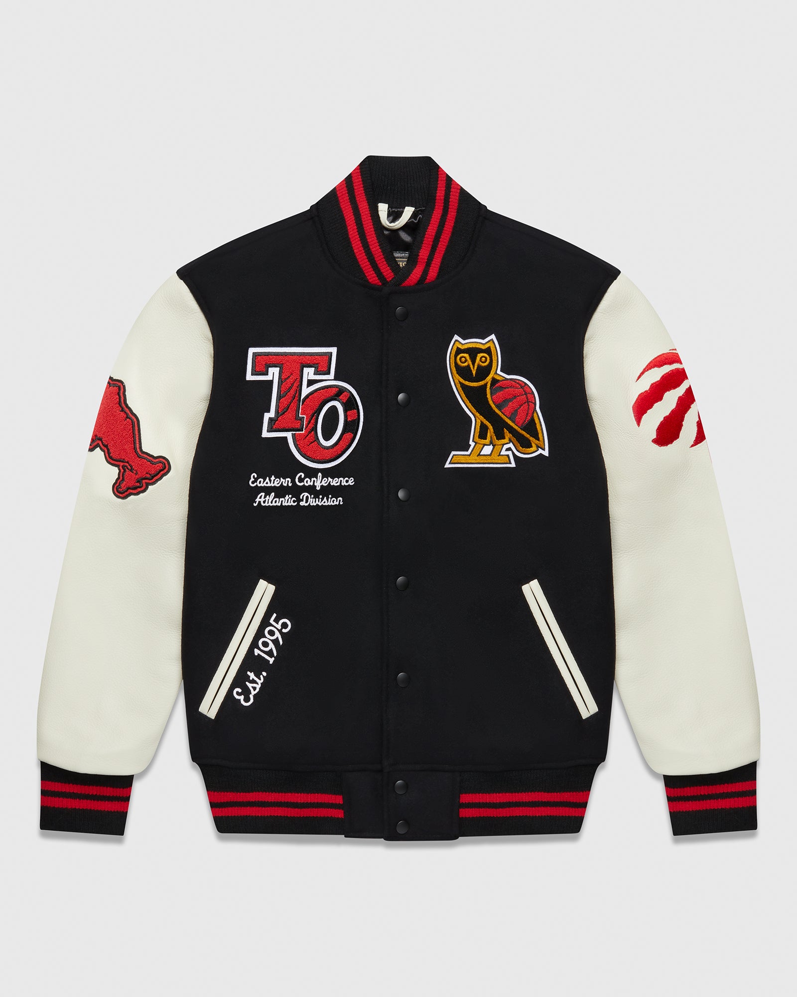 Trascendencia Maldito Melancólico OVO X NBA Toronto Raptors Varsity Jacket – shop.realsports